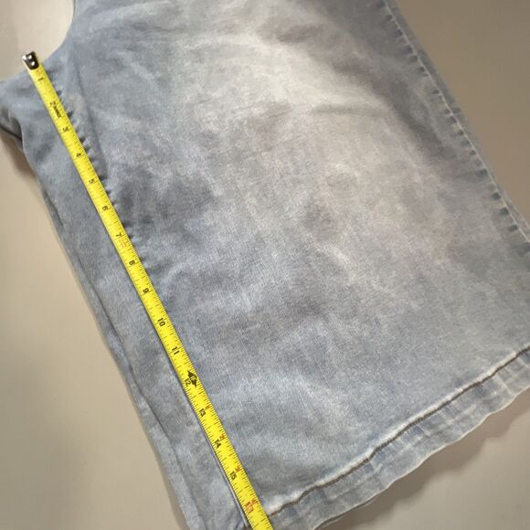 Lane Bryant Jeans Women's Size 24 Mid Rise Wide Leg Crop Signature Denim - Picture 10 of 13